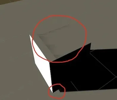 在光照角度较小时,Unity URP的错误阴影效果 img